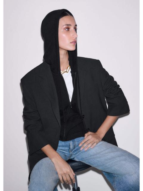 ME+EM Sleeveless Zip Hoodie