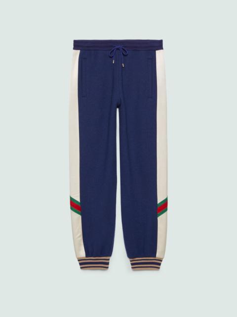 GUCCI Wool jersey jogging pant