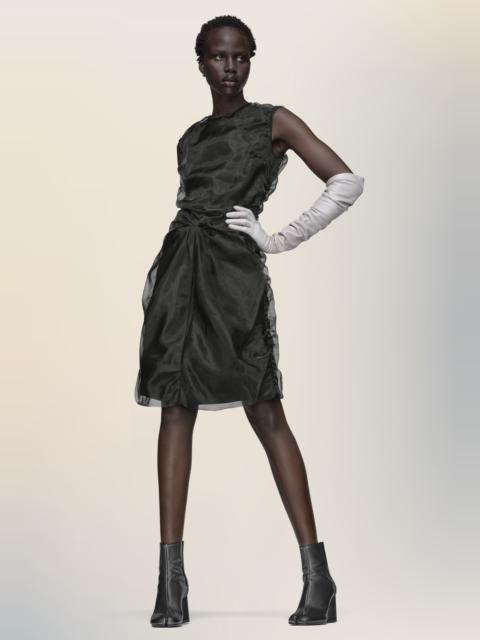 Maison Margiela Gathered organza dress