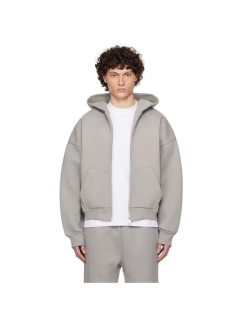 Seventh Gray V2 Zipped Hoodie
