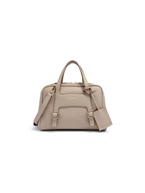 Santoni Beige leather handbag