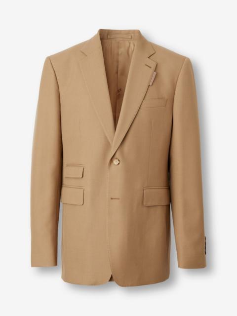 Classic Fit Wool Mohair Tailored Jacket