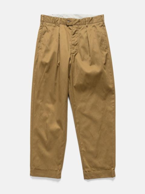 Engineered Garments Carlyle Pant Cotton High Count Heavy Twill Camel