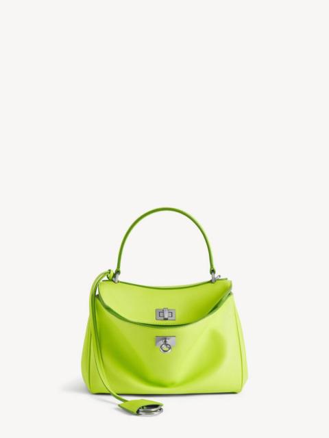 BALENCIAGA Women's Rodeo Handbag Mini in Granny Green
