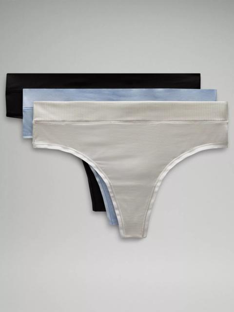 lululemon UnderEase High-Rise Thong Underwear *3 Pack