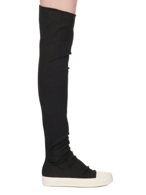 ショートブーツ・ブーティ DRKSHDW 'Fetish' boots Rick Owens DRKSHDW Black Fetish Boots Rick Owens Drkshdw