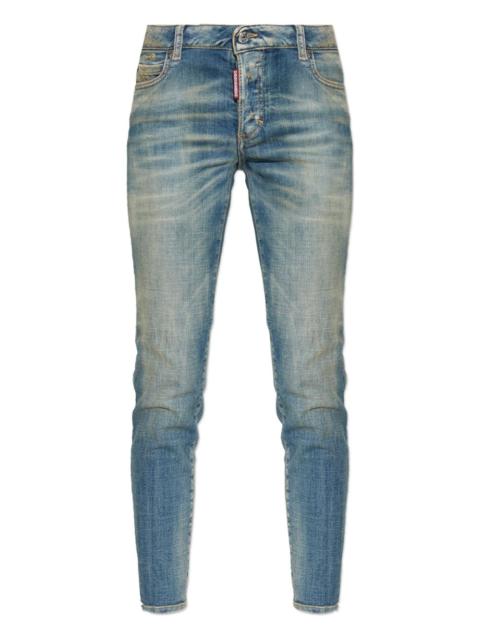 DSQUARED2 faded-effect jeans
