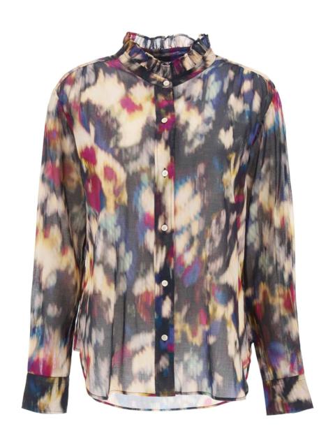 Isabel Marant Étoile GAMBLE SHIRT WITH SHADED MOTIF