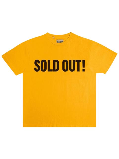 GALLERY DEPT. Gallery Dept. Sold Out Tee 'Gold'