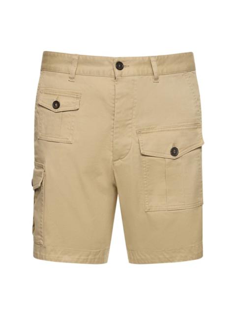 DSQUARED2 Sexy Cargo stretch cotton shorts