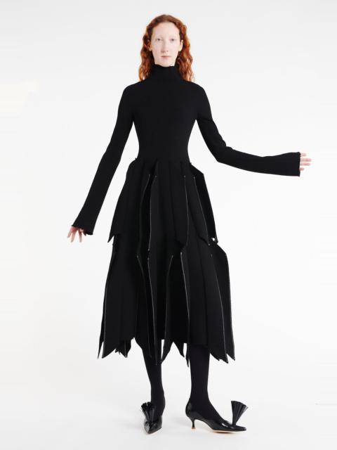 A.W.A.K.E. MODE DRESS WITH PANELS BLACK