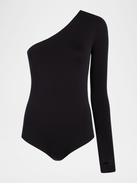 commando Prima Ballet One-Shoulder Microfiber Bodysuit