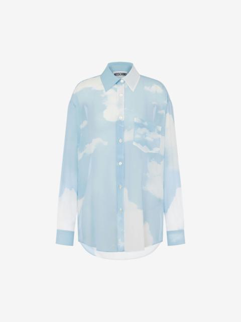 SHIRT IN GEORGETTE ""IN THE CLOUD""