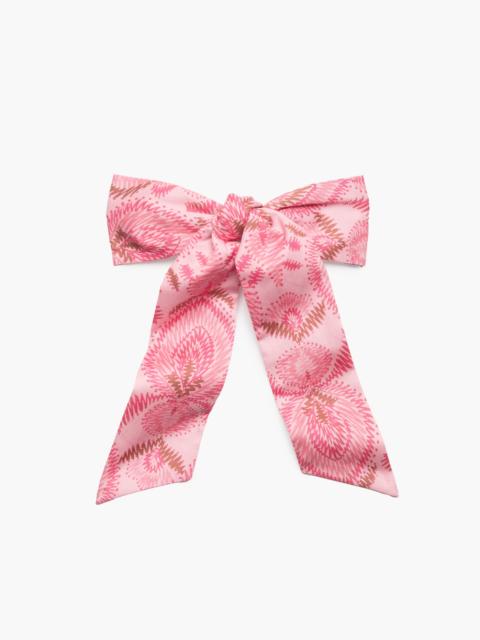 Hill House Home The Belle Bow - Pink Palm Ikat