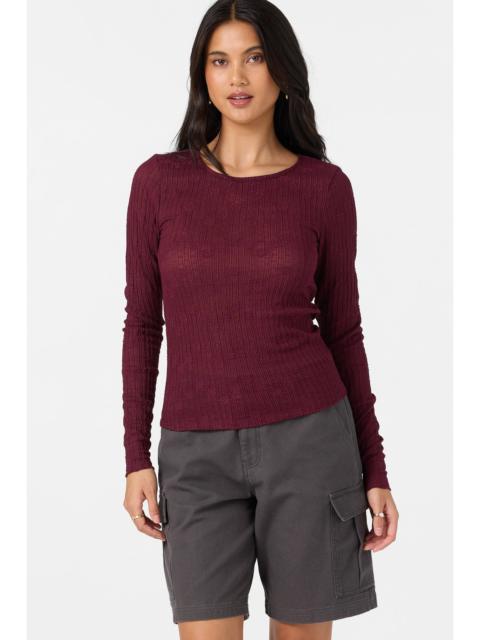 O'Neill Marliz Lace Long Sleeve Top
