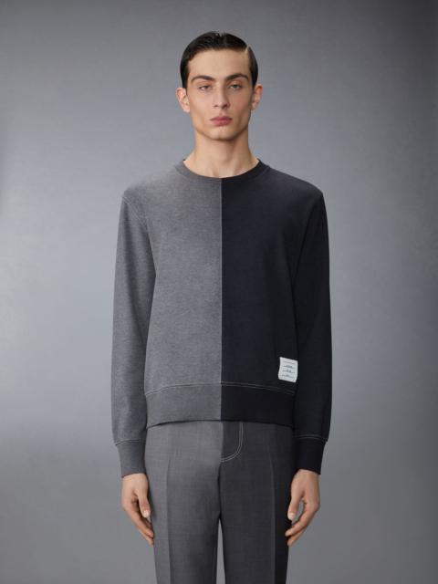 Thom Browne colour-block cotton jumper