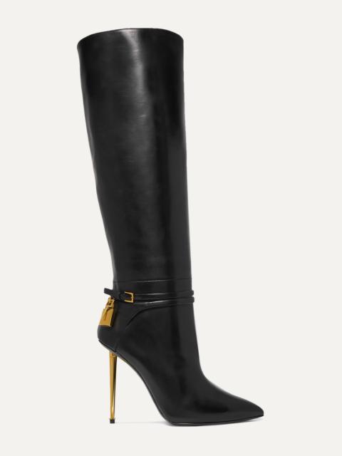 TOM FORD Leather knee boots