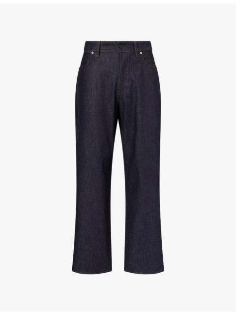 Stone Island Relaxed-Fit Straight-Leg Denim Jeans