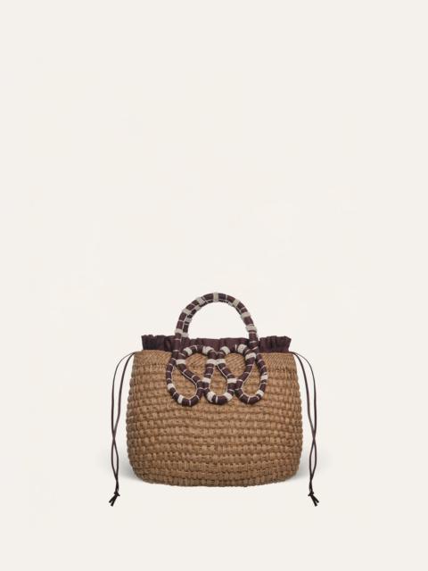 Johanna Ortiz Small Villages Mini Bucket Bag