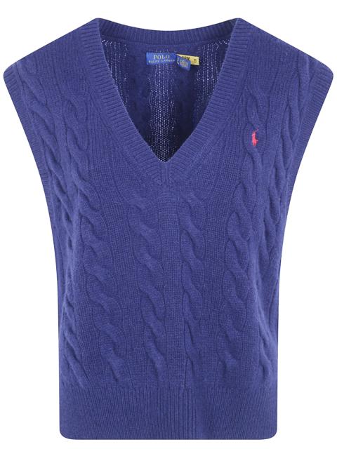 Polo Ralph Lauren Sweater Vest Wool "Hunter Navy"