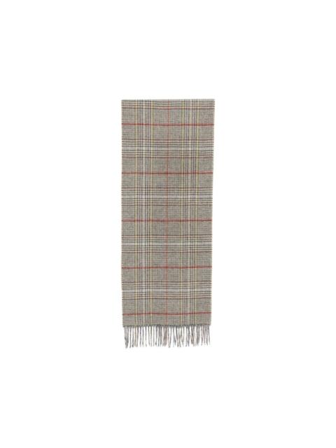 Barbour Macklow check-pattern scarf