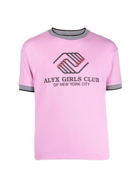 1017 ALYX 9SM slogan-print short-sleeved T-shirt