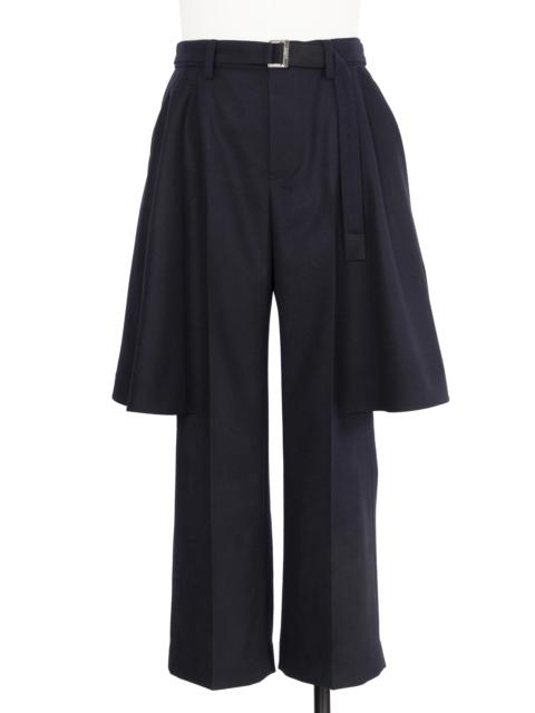sacai Wool Flannel Pants