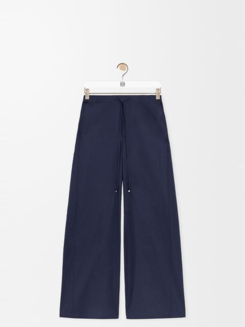 Loewe Drawstring trousers in cotton blend