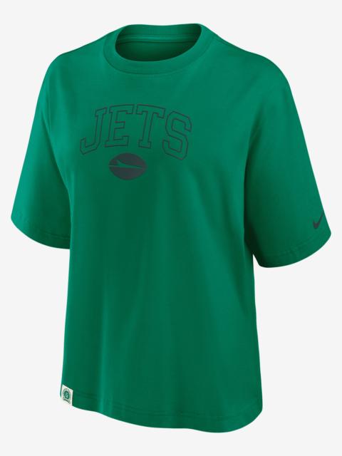 Nike New York Jets Arch Boxy Women's Nike NFL T-Shirt
