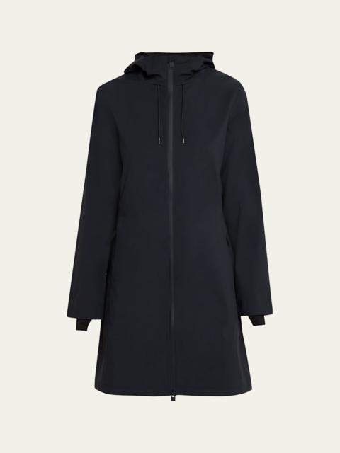 RAINS Suva Hooded Waterproof Jacket