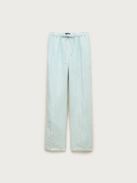J.CREW Soleil pant in striped linen