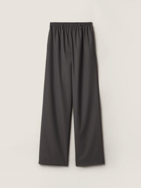 Miu Miu Stretch wool pants