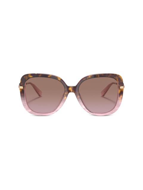 COACH HC8320 C6180 square-frame sunglasses