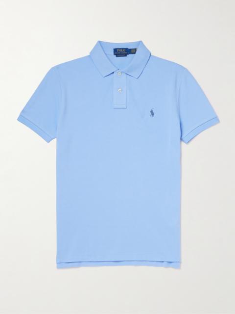 Polo Ralph Lauren Logo-Embroidered Cotton-Jersey Polo Shirt
