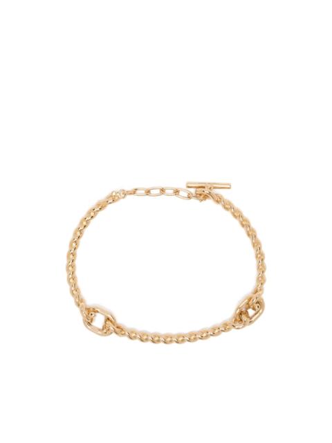FERRAGAMO Gancini twisted bracelet (s)
