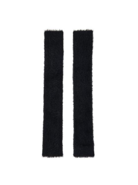 Black Brushed Arm Warmers