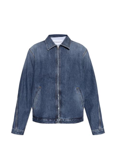 Givenchy zip-up cotton jacket