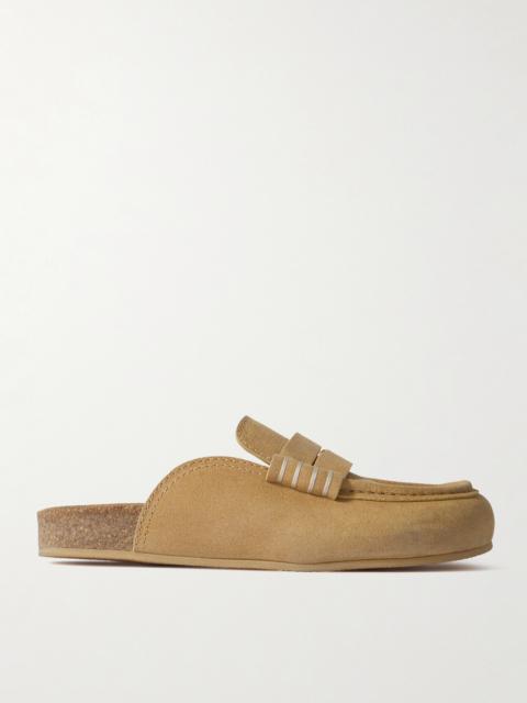 JW Anderson Stitch Suede Mules