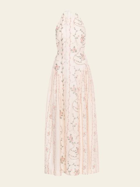Agua by Agua Bendita Balsa Navegante Midi Dress