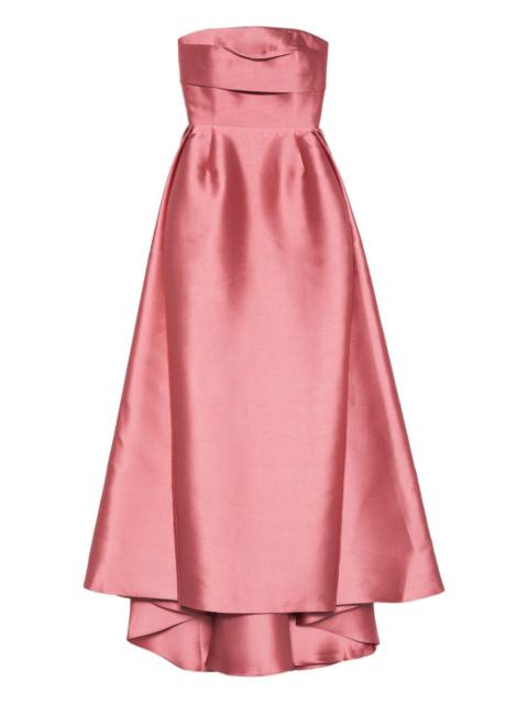 SOLACE LONDON Tiffany strapless maxi dress