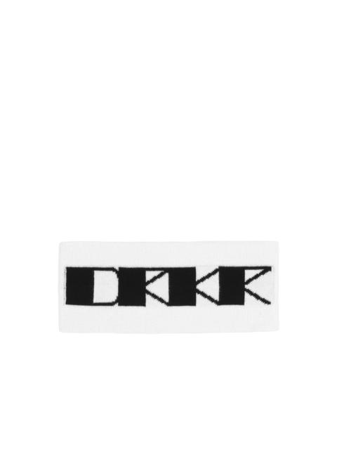 Rick Owens DRKSHDW DRKR HEADBAND / MILK BLK