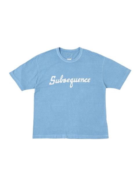 visvim JUMBO TEE S/S VEG DYE (Subsequence) LT.INDIGO