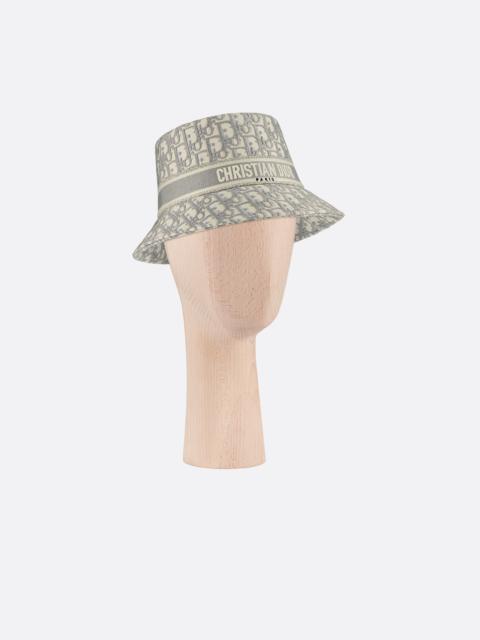 Dior Dior Oblique Small Brim Bucket Hat