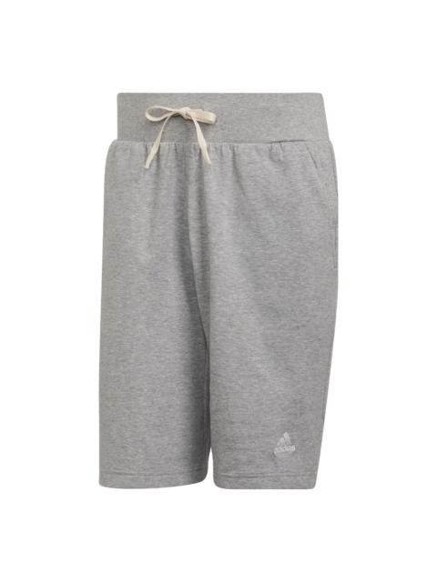 adidas adidas Sudio Lounge Shorts 'Heather Grey' HB0480