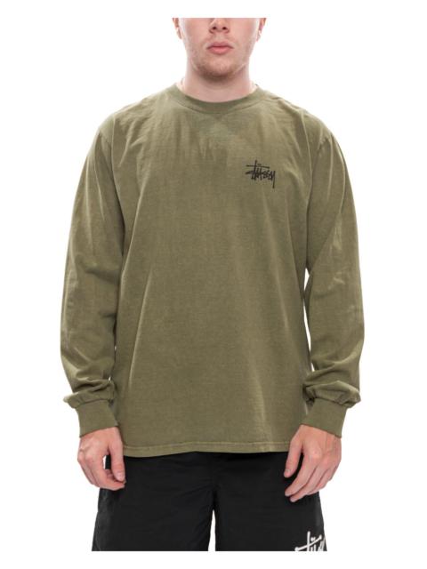 Stüssy Basic Stussy Pigment Dyed LS Tee 'Olive'