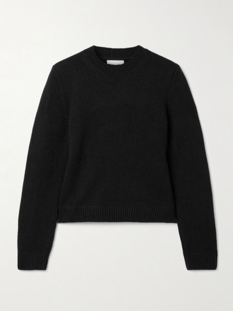 KHAITE Leta cashmere sweater Black