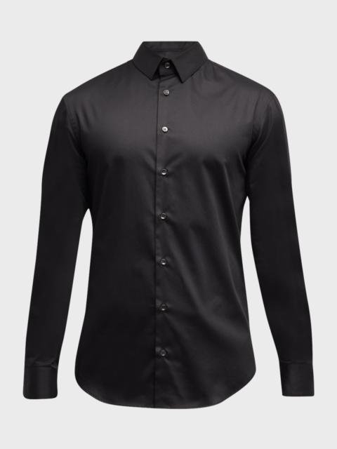 GIORGIO ARMANI Men's Basic Sport Shirt