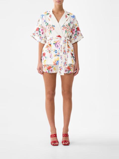 CAMILLA DOUBLE BREASTED SHORT SLEEVE JACKET