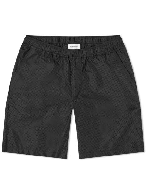 soulland Soulland Sander Perforated Shorts