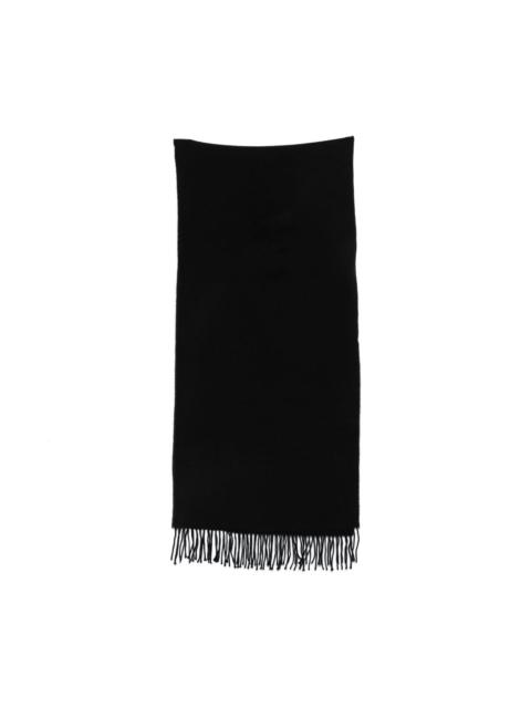 EMPORIO ARMANI Wool hooded scarf